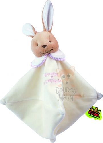  lapin éponge tatoo blanc beige rose 